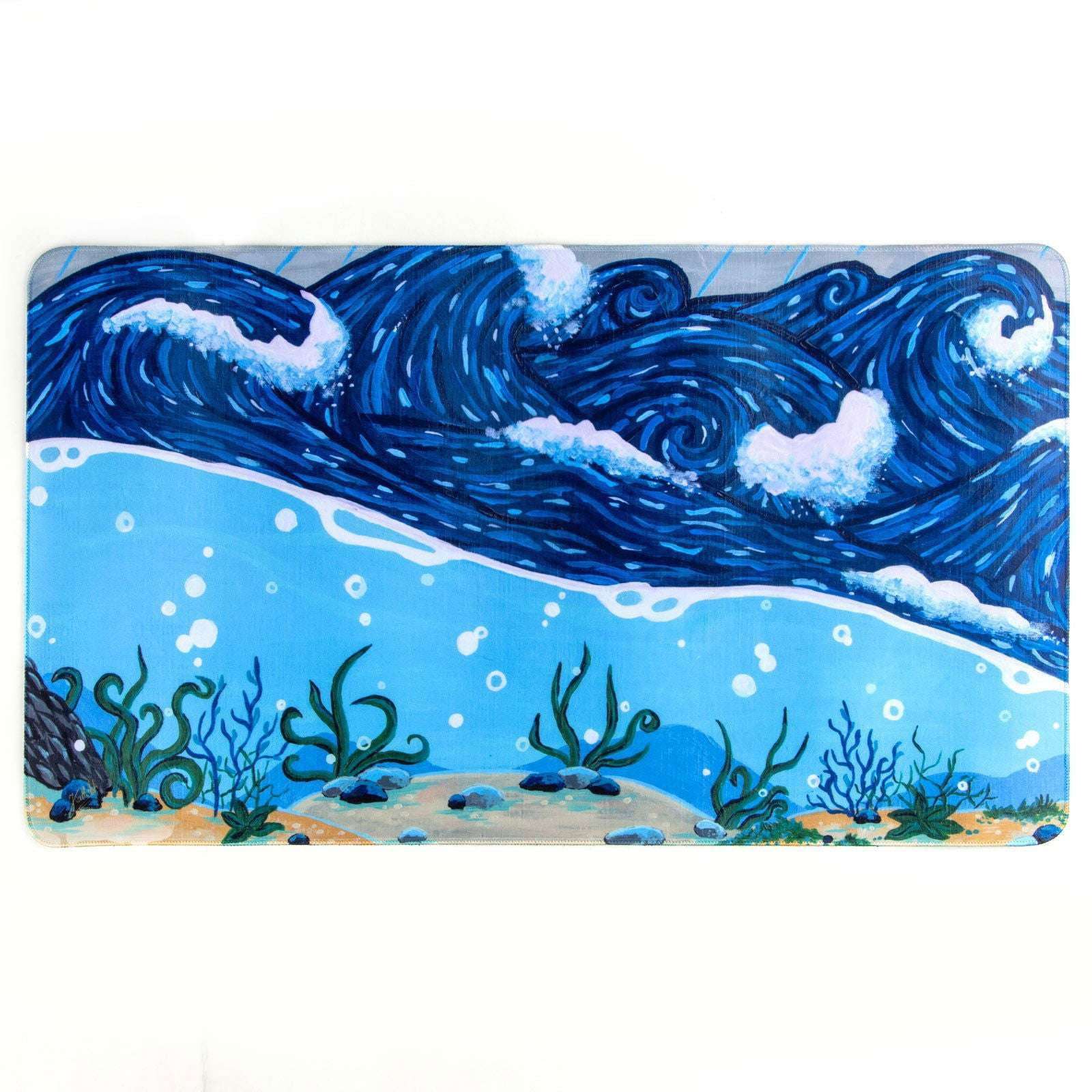 cardcosmos - Artwork Premium Playmat -Rough Seas - cardcosmos