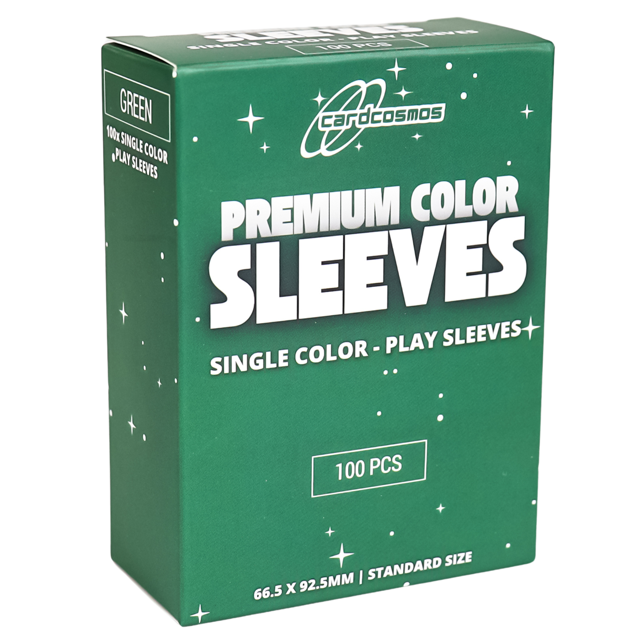 cardcosmos - Premium Color Matte Sleeves Green | 100stk
