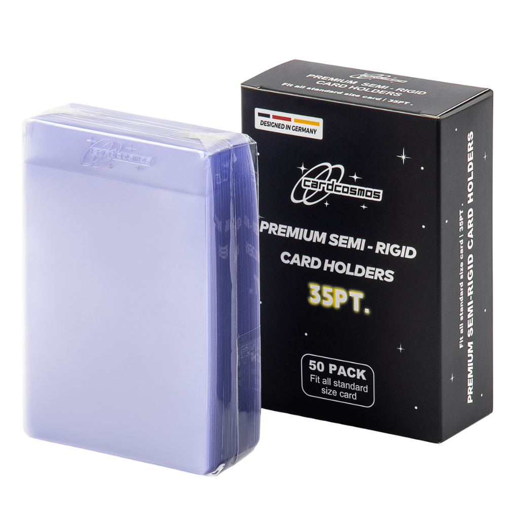 cardcosmos - Premium Semi-Rigid Card Holders 35PT | 50 pcs