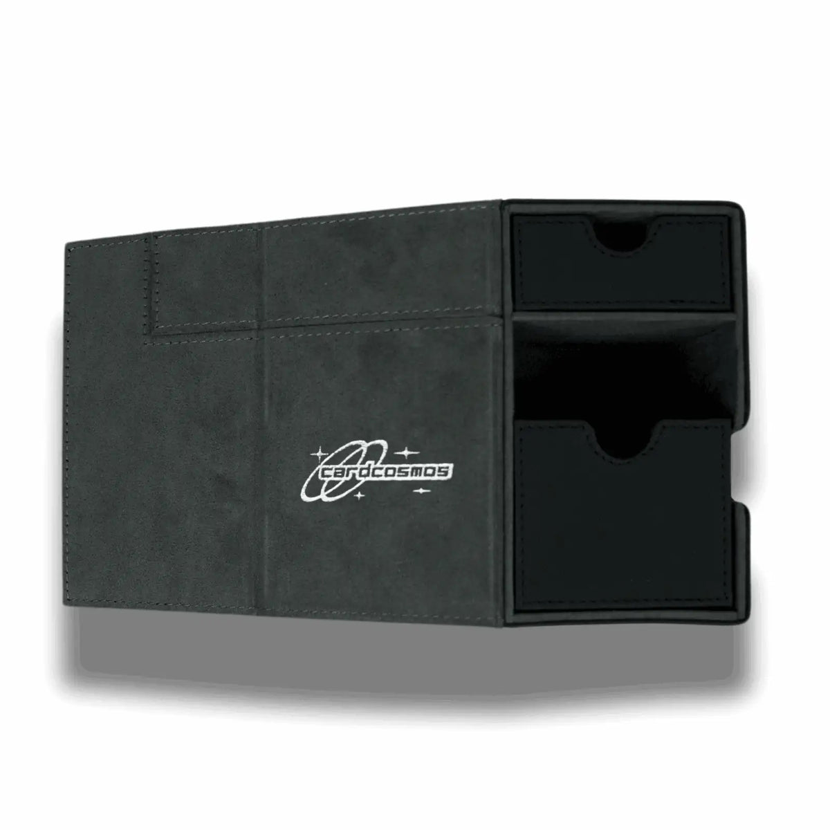 cardcosmos - 100+ Premium Deck Box with Dice Tray