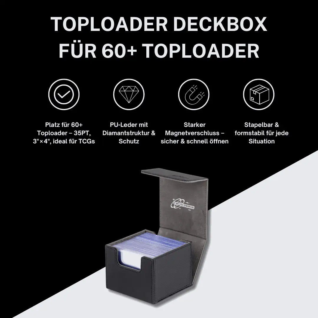 cardcosmos - 60+ Premium Toploader Box