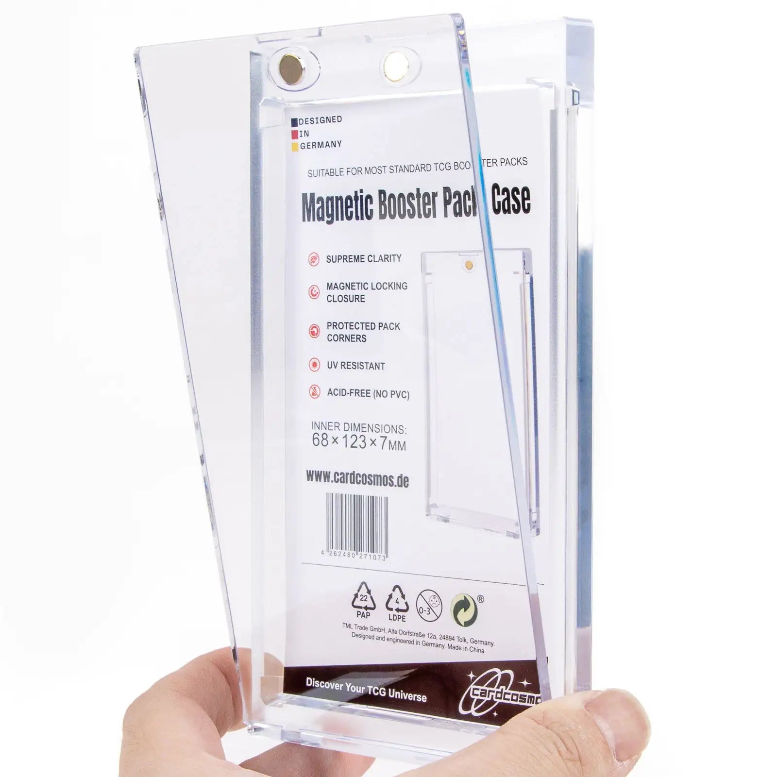 cardcosmos - Magnetic Booster Pack Case