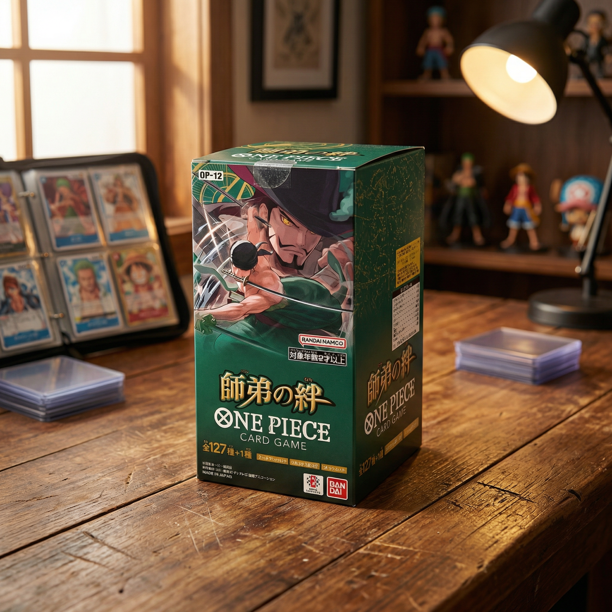 Jeu de cartes One Piece - Présentoir de boosters OP12 Liens Maître-Disciple - Japon