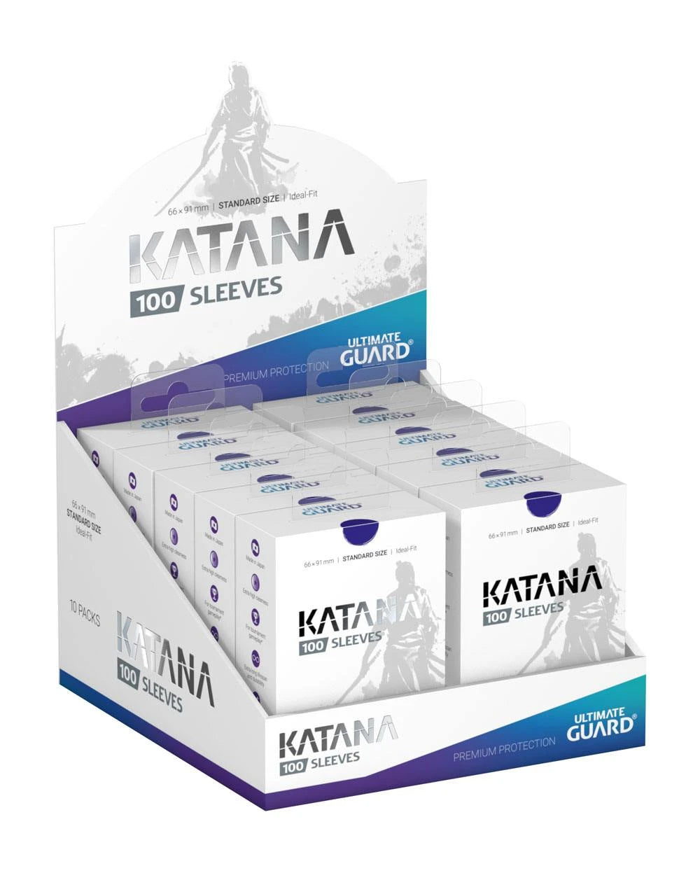Ultimate Guard Katana Sleeves Standard Size Blau – 100 Stück